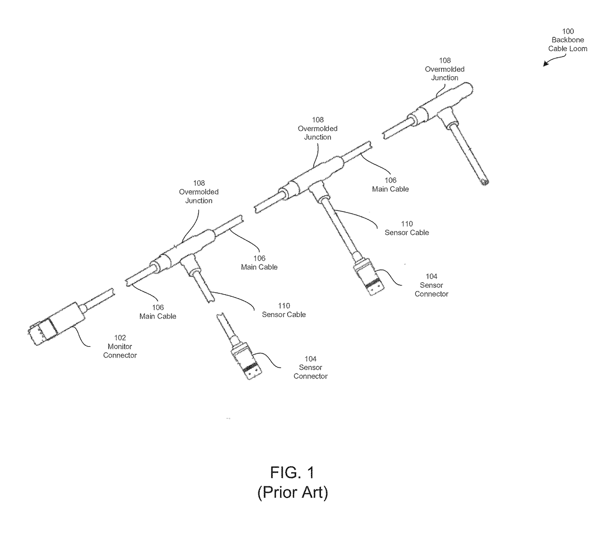 Wiring interface for fluid sensors