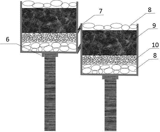 Inclination restoration method of upright channel slope protection