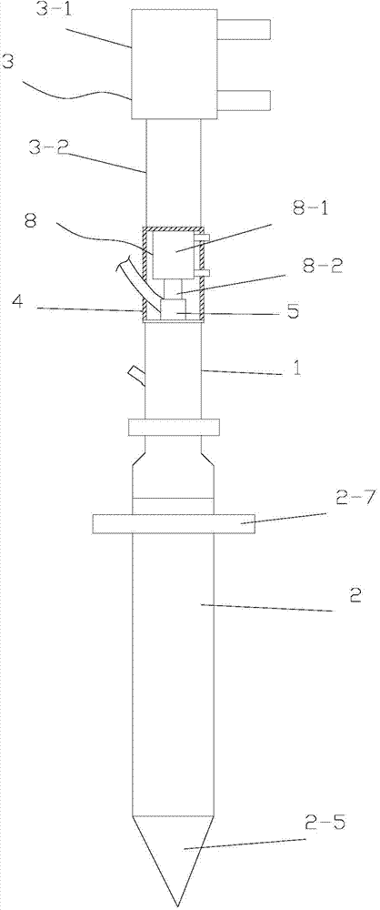 Ejector for soil deep placement