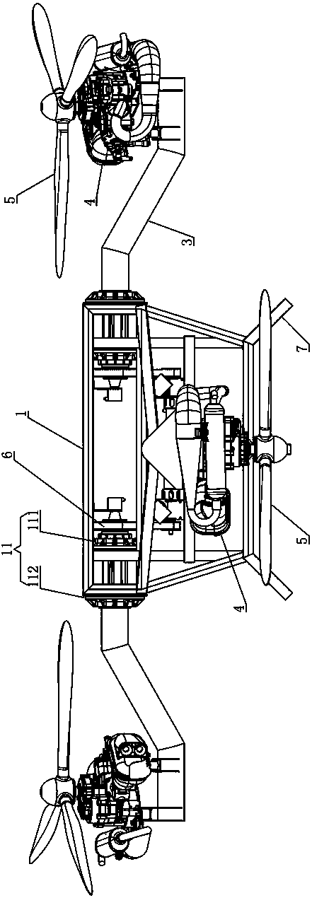 Manned multi-rotor flying vehicle