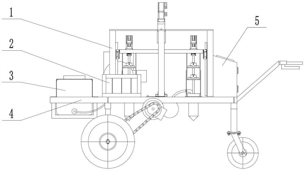 Hole drilling structure, device and equipment for tobacco