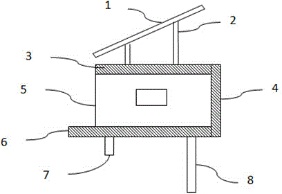 Building suitable for special terrains and construction method thereof