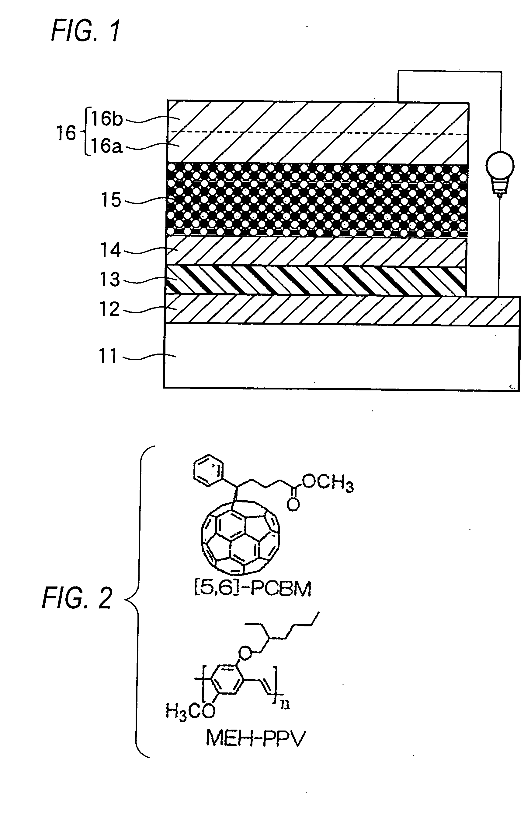 Organic photoelectric conversion element and method of producing the same, organic photodiode and image sensor using the same, organic diode and method of producing the same