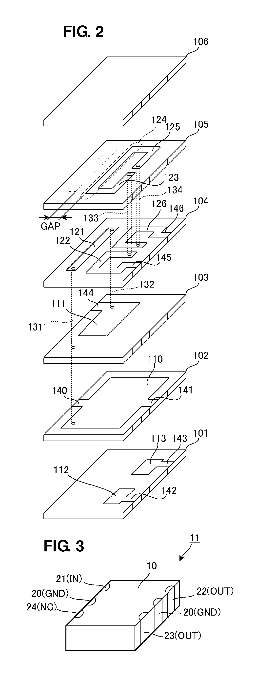 Multilayer balanced filter