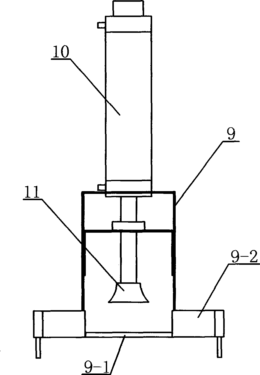 Automatic tray filling machine of mooncakes