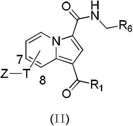 Substituted purrocoline compound and preparation method and application thereof