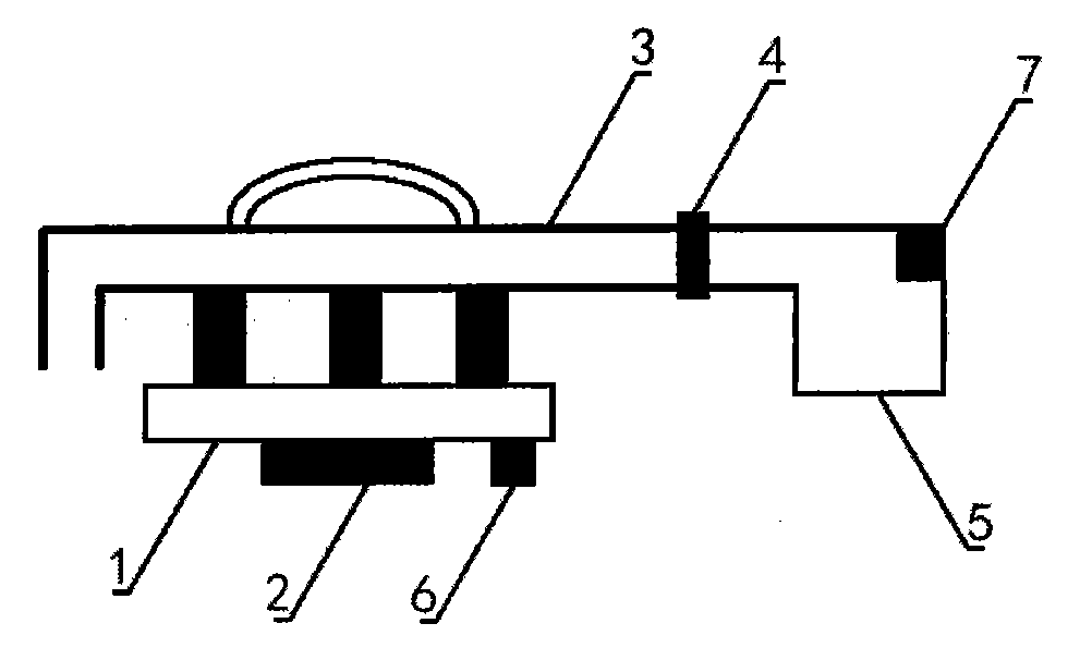 Gypsum wall grinding dust collection device