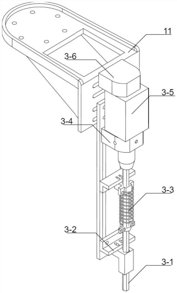 Synchronous hammering shape control device and method for metal component additive manufacturing