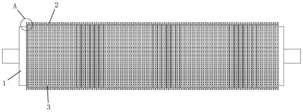 Carding machine card clothing suitable for producing non-woven fabrics and preparation method of carding machine card clothing