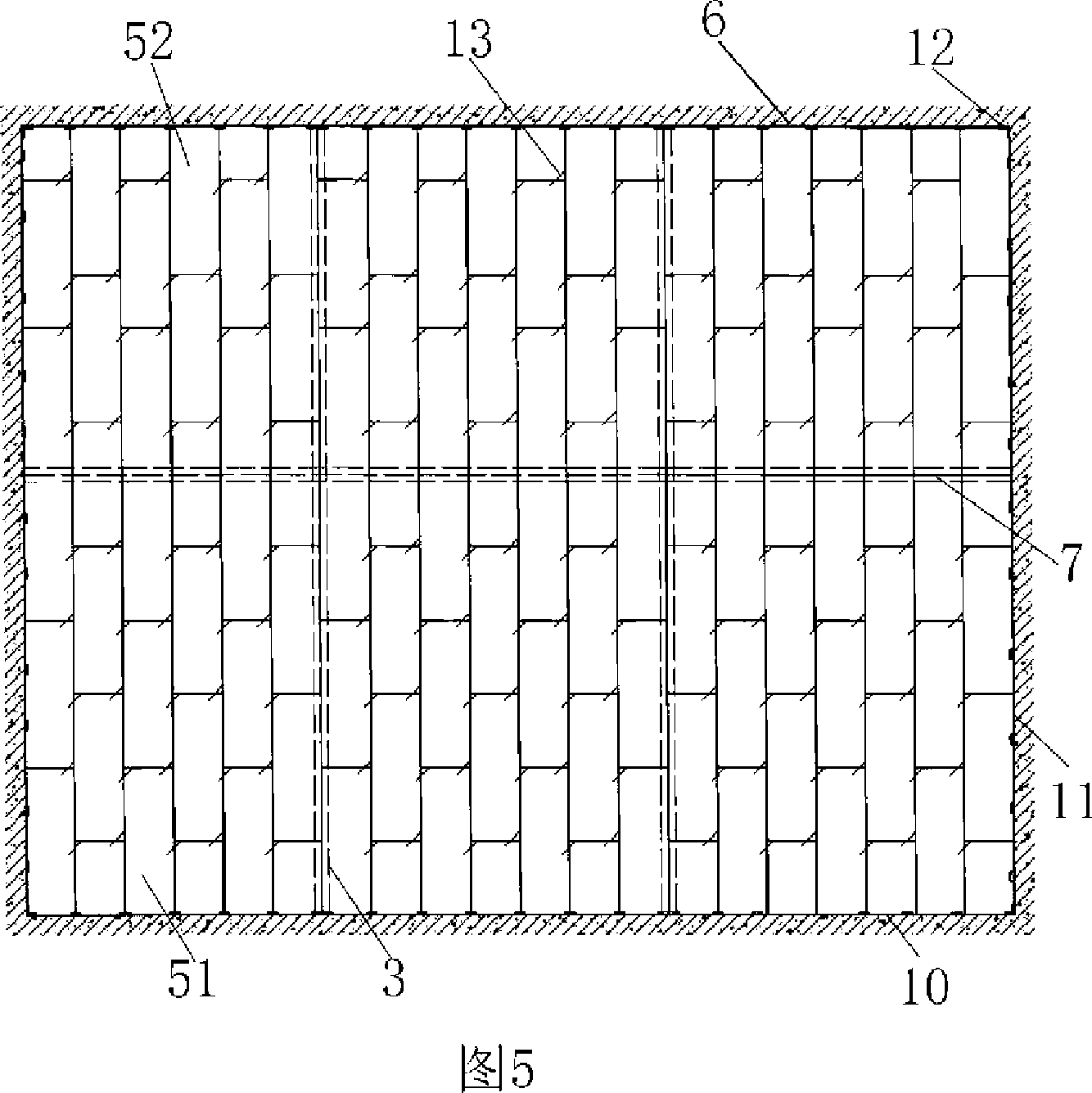 Steel structure assisted layered installation and construction method for superhigh PRC partition plate