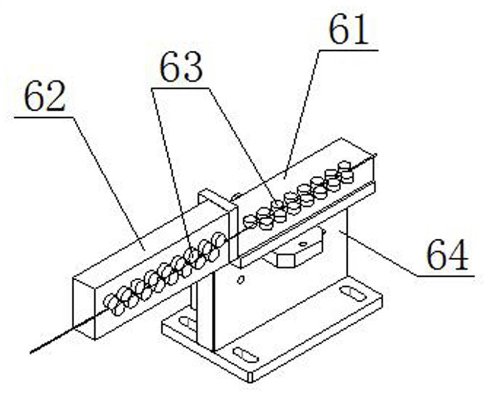 Automatic steel wire product cutting-off equipment