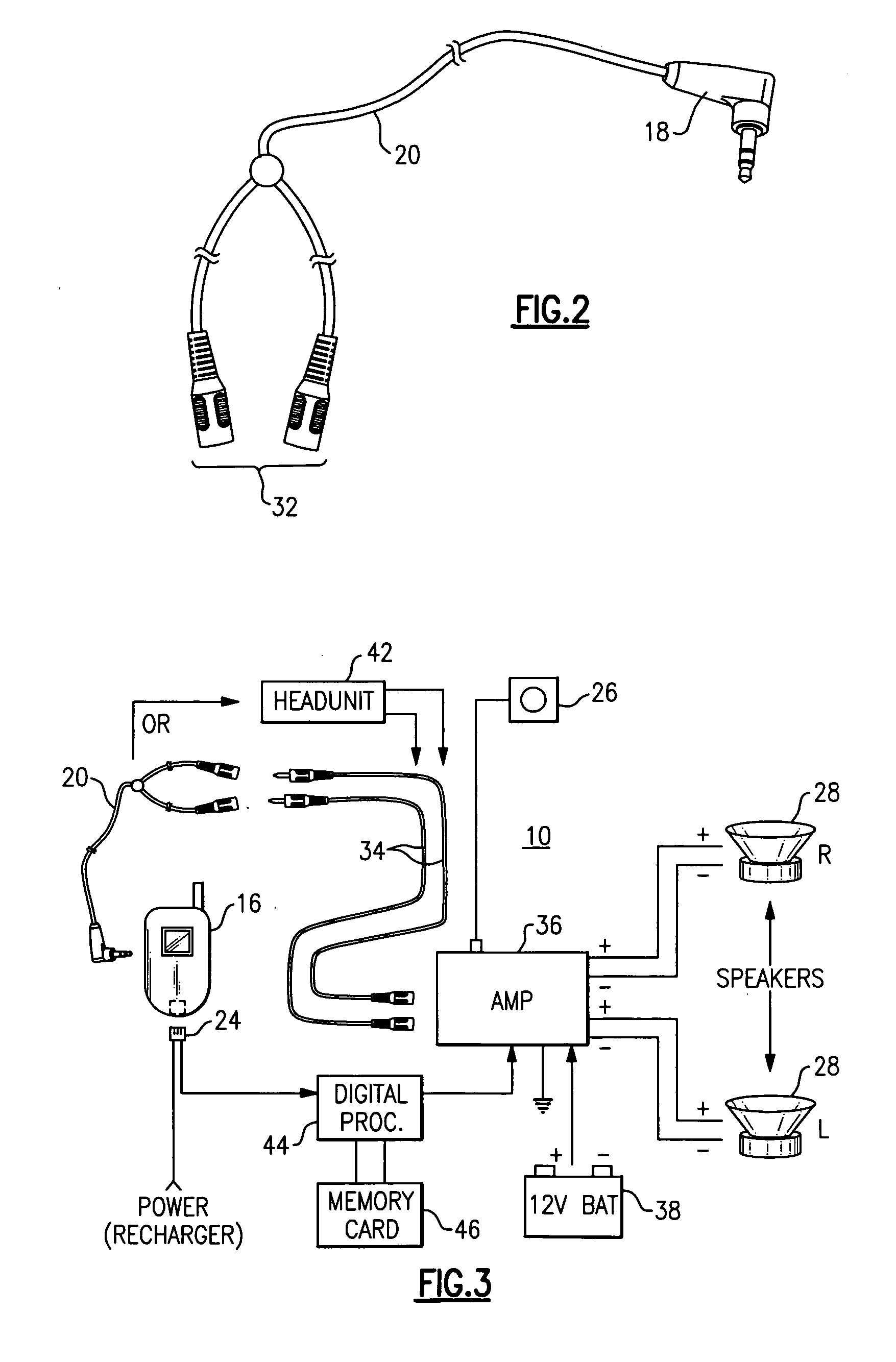 Portable docking station for cell phone