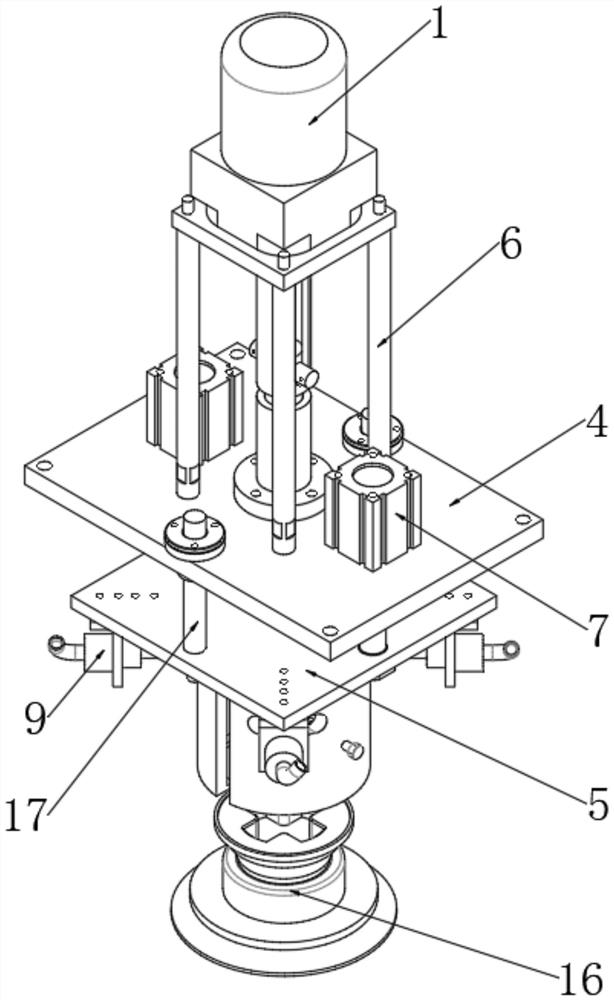 Cap screwing mechanism and control method thereof