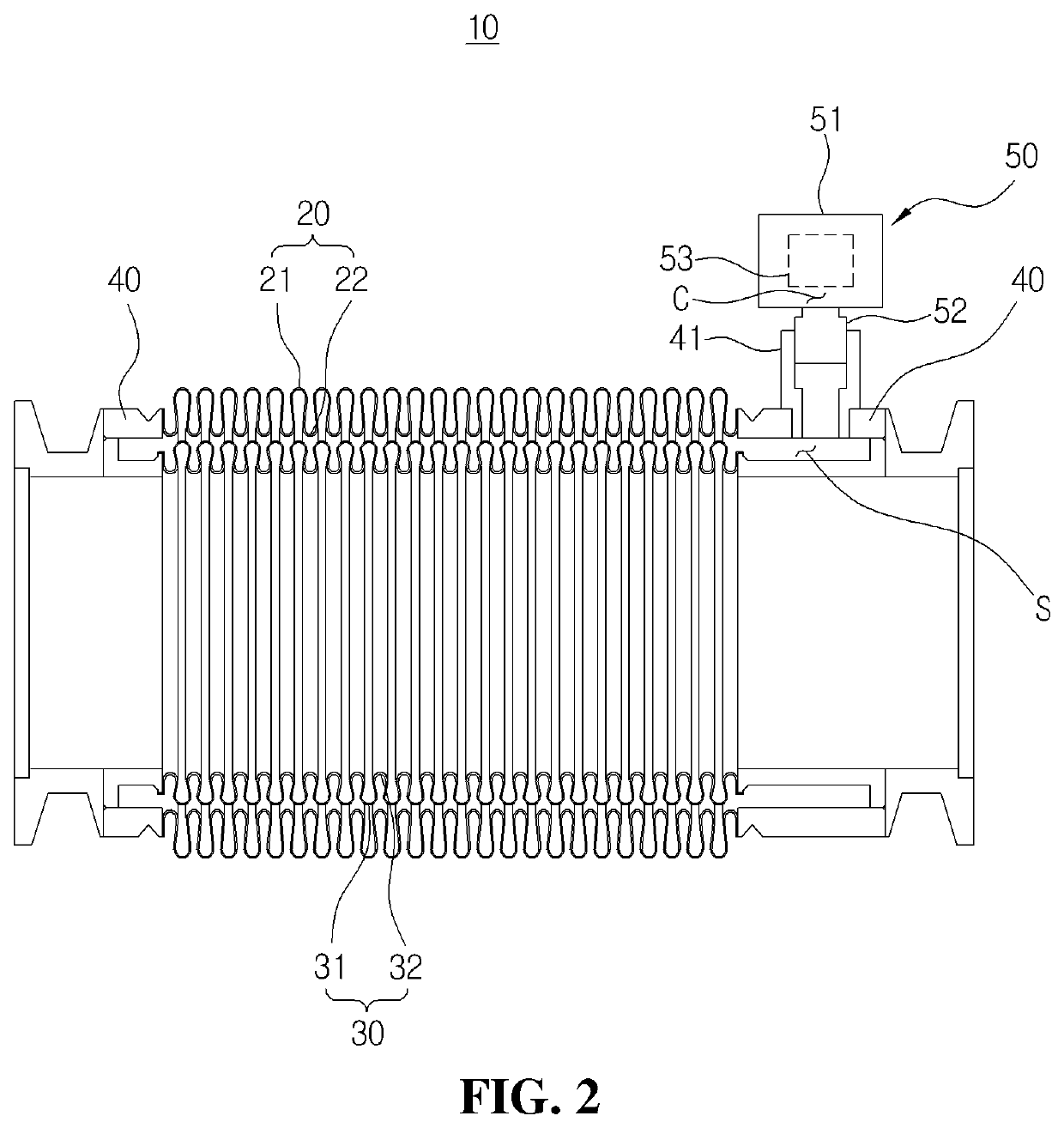 Flexible pipe and manufacturing method thereof