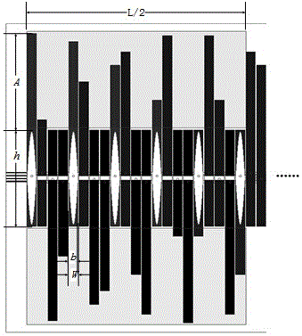 Absolute linear time grating displacement sensor based on alternating electric field