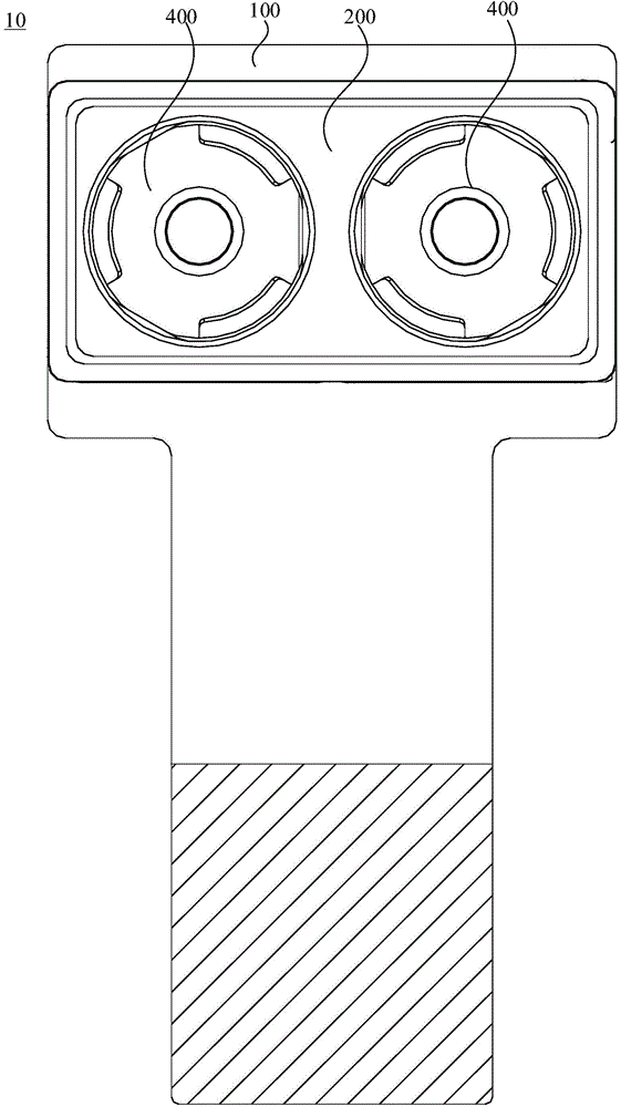 Double-camera module group