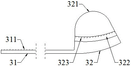 Air return pipe assembly for refrigerator