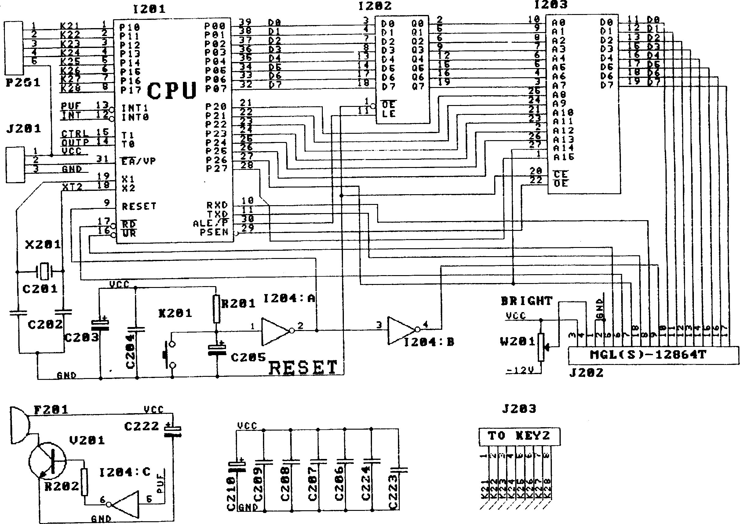 Portable, multiple parameter menu selectron type heart physiological pace-maker/program control stimulation instrument