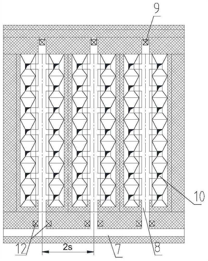 A method for recovering residual ore bodies on the roof and floor of gently inclined ore bodies