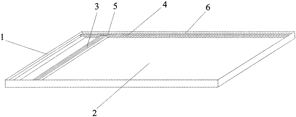 Transparent cover board capable of being wiped