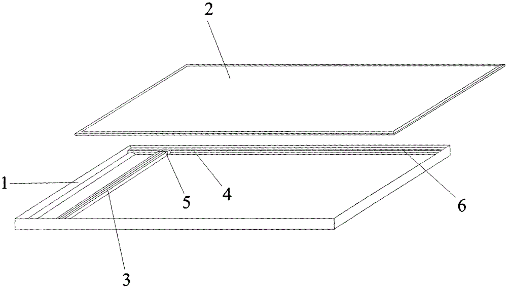 Transparent cover board capable of being wiped