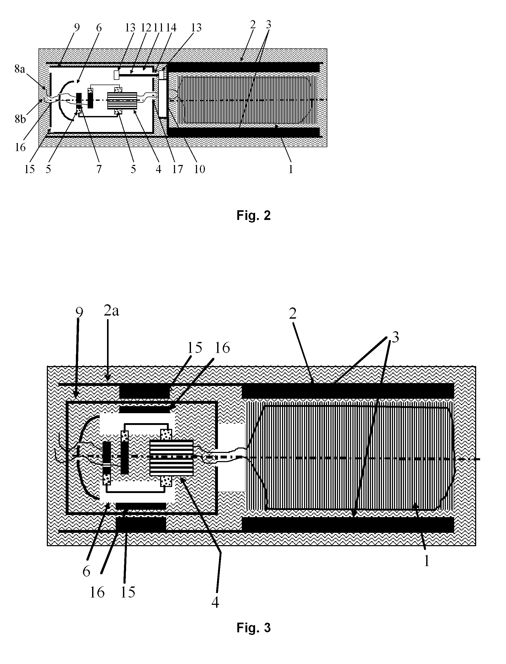 Submersible direct-current electric motor