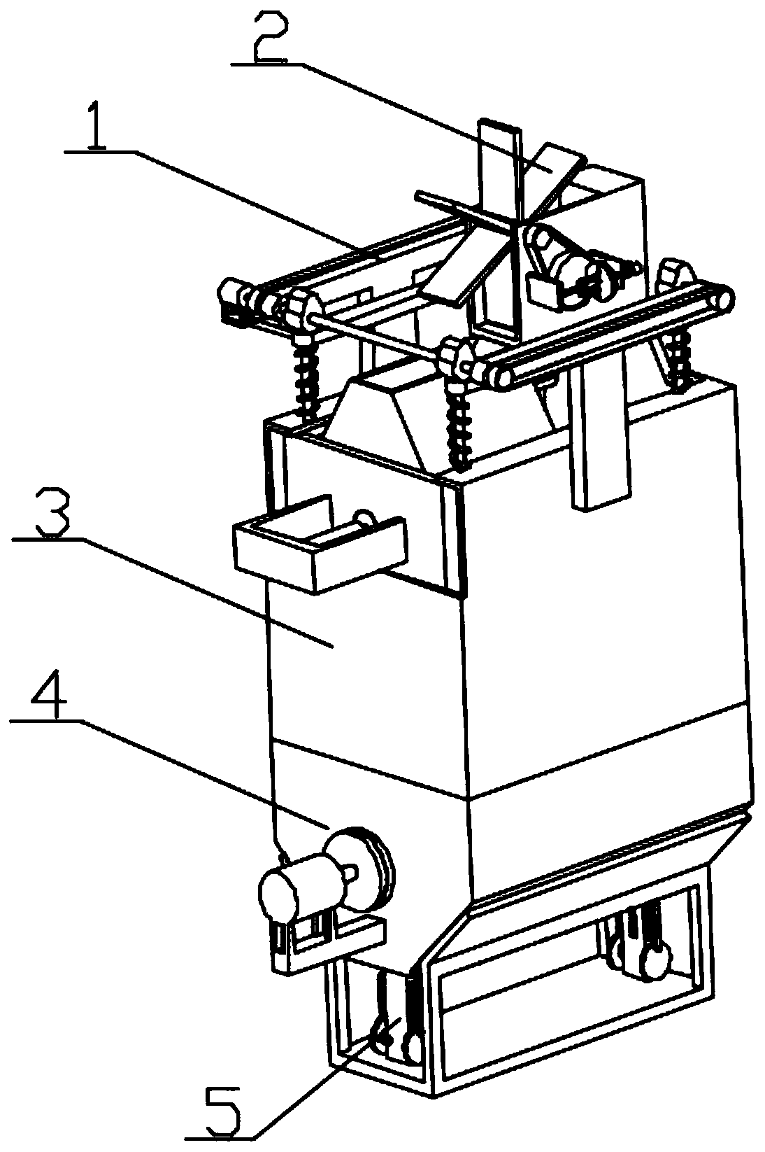 Needle tube recycling and processing device