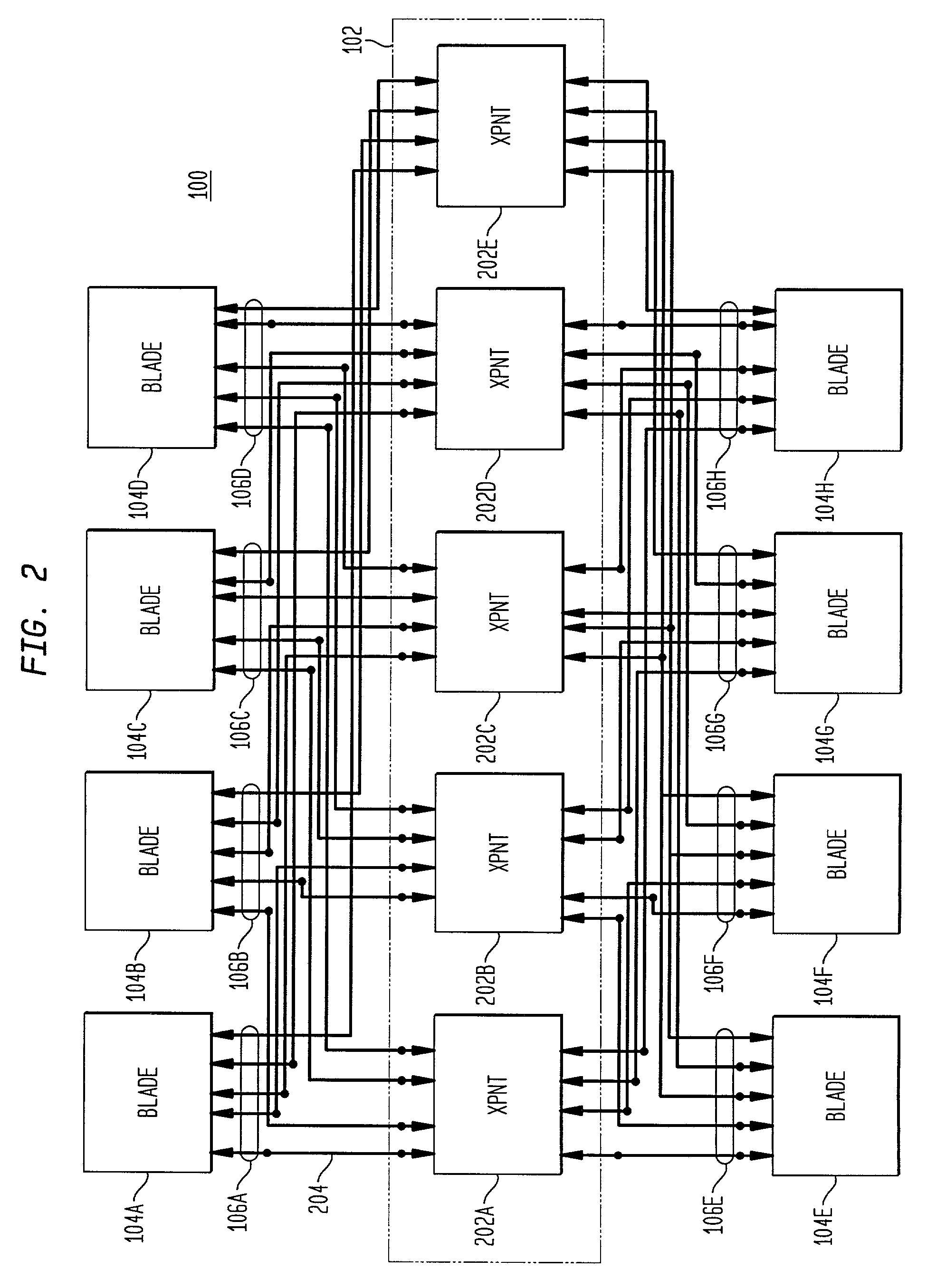 Backplane interface adapter