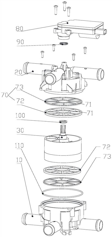 Valve body structure and vehicle comprising same