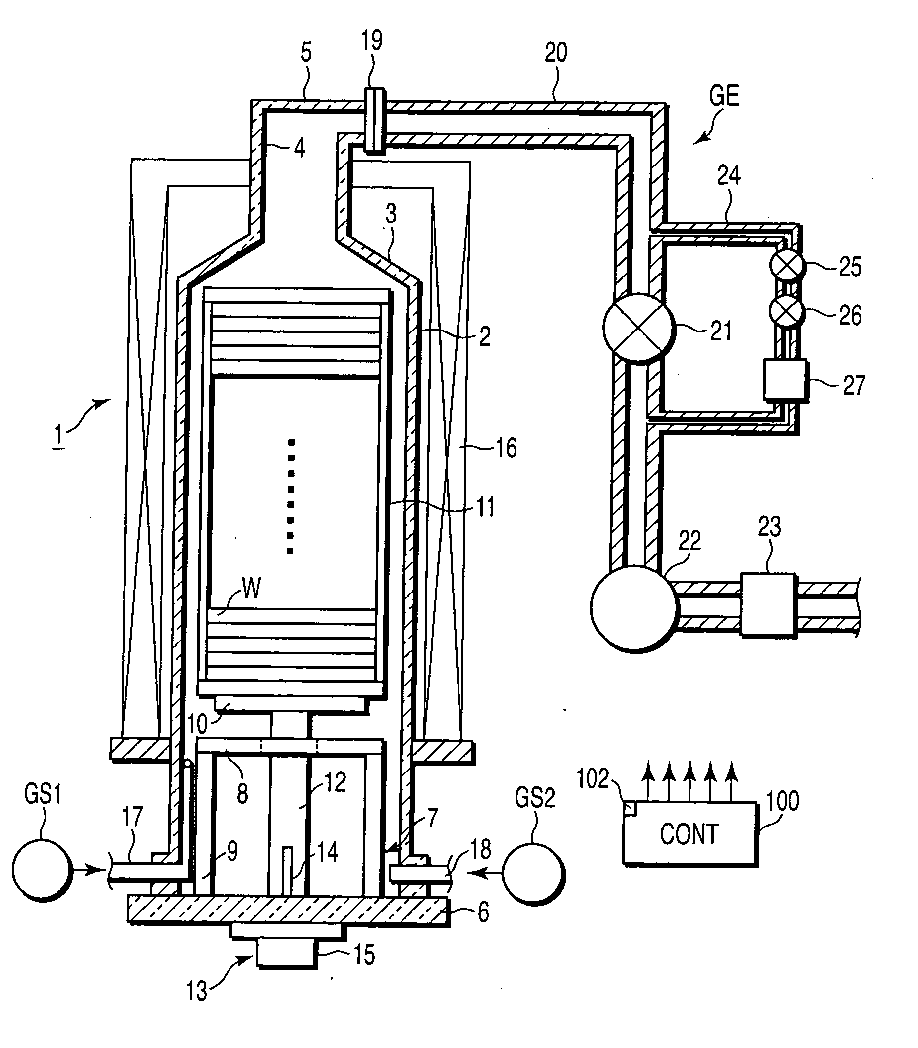 Film formation apparatus and method of using the same