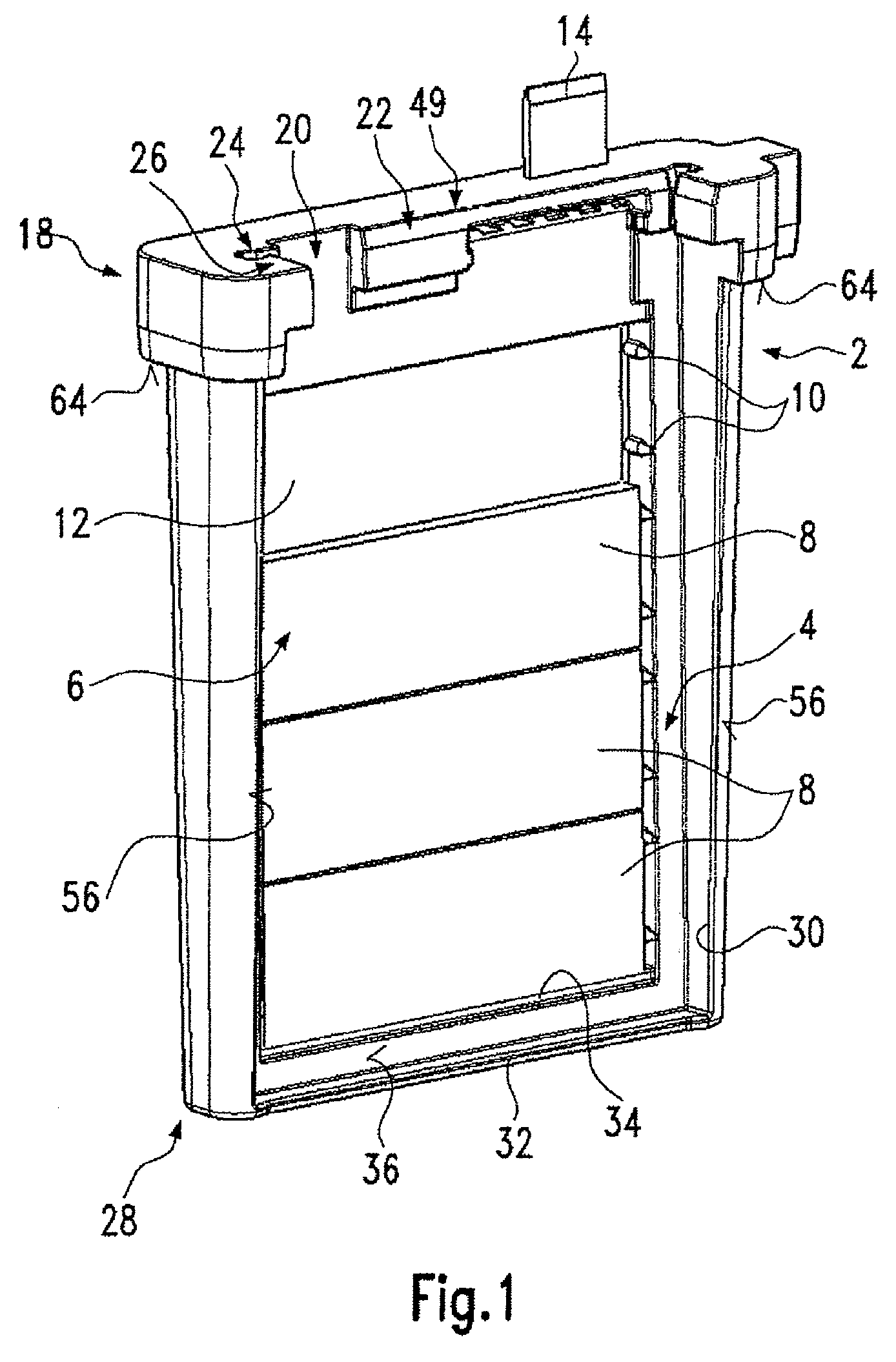 Heat-generating element for an electric heating device and method for the manufacture of the same