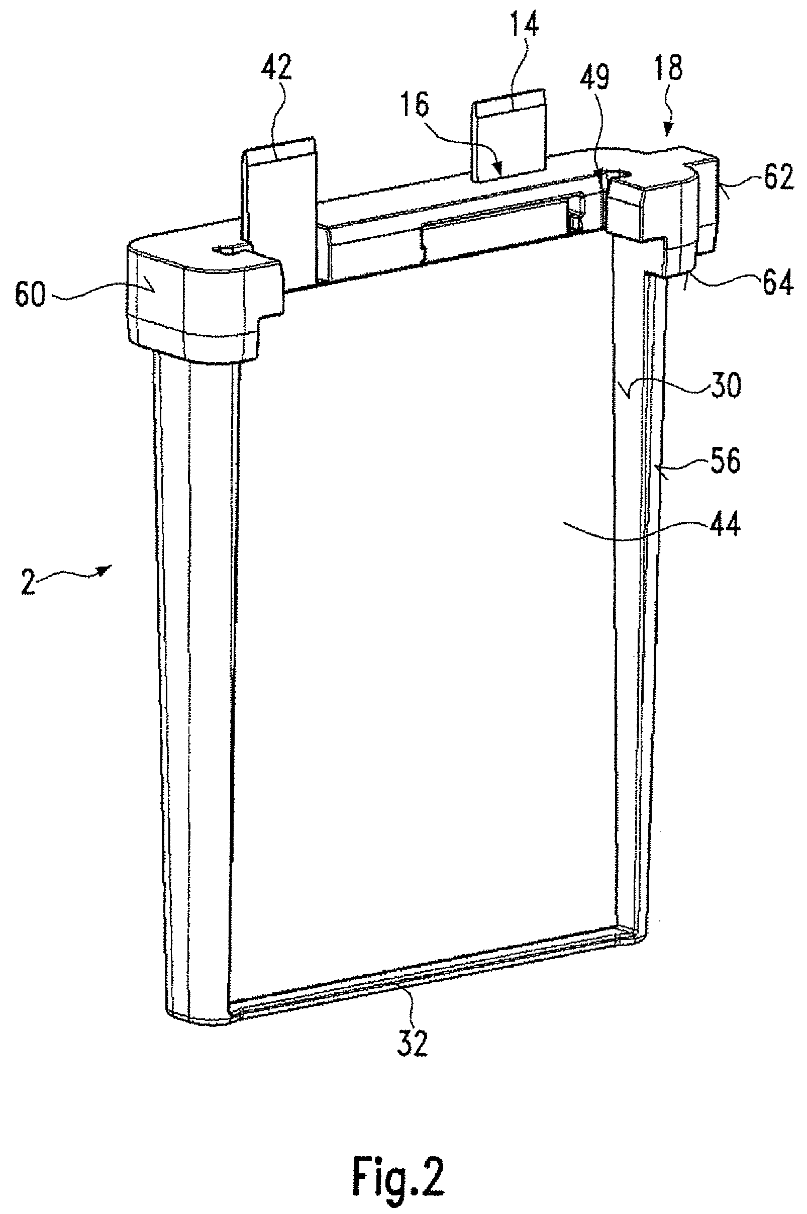 Heat-generating element for an electric heating device and method for the manufacture of the same