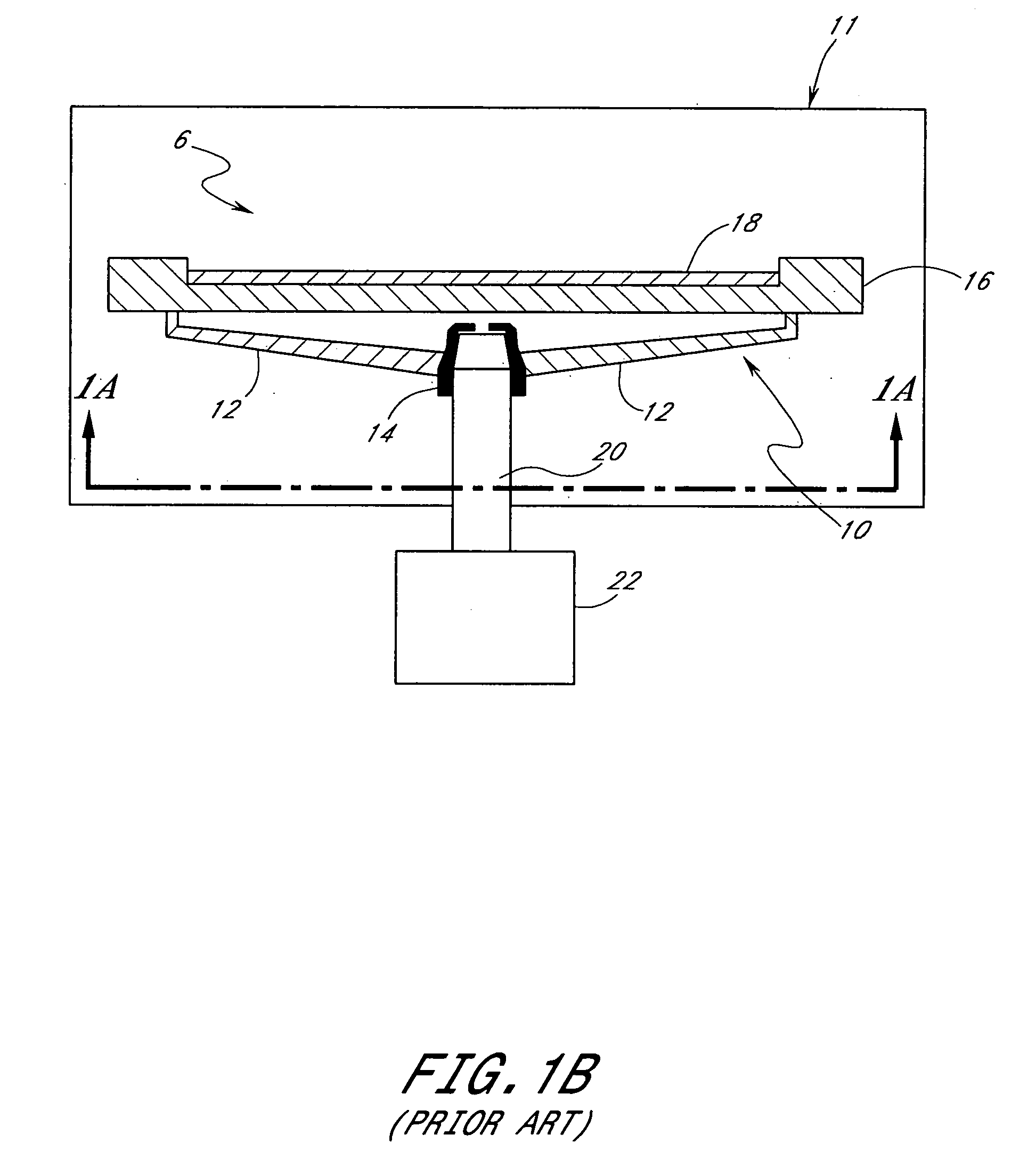 Apparatus and methods for preventing rotational slippage between a vertical shaft and a support structure for a semiconductor wafer holder