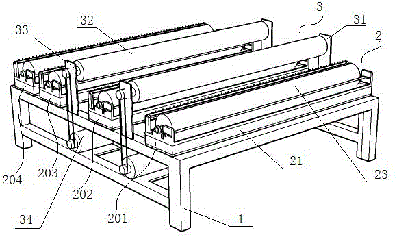 Glue coating apparatus for glued door