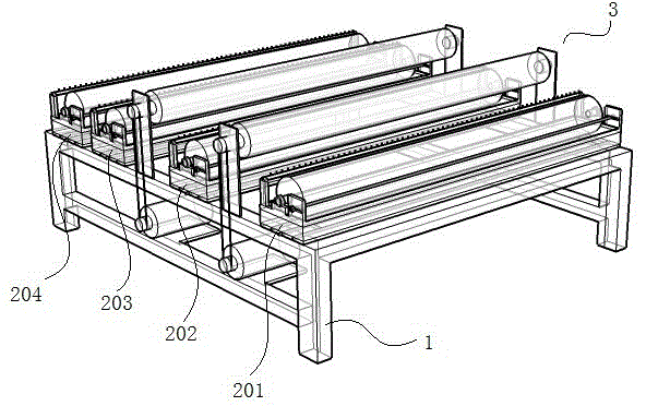 Glue coating apparatus for glued door