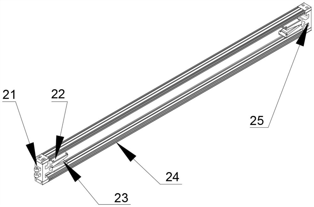 Portable wing ultrasonic nondestructive flaw detection scanning equipment and mounting method