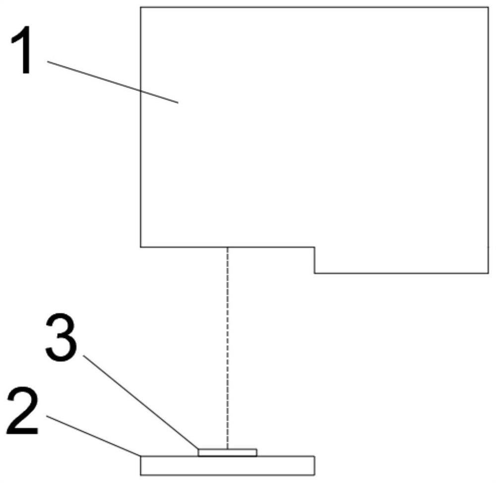 PCB flatness measuring method and measuring device