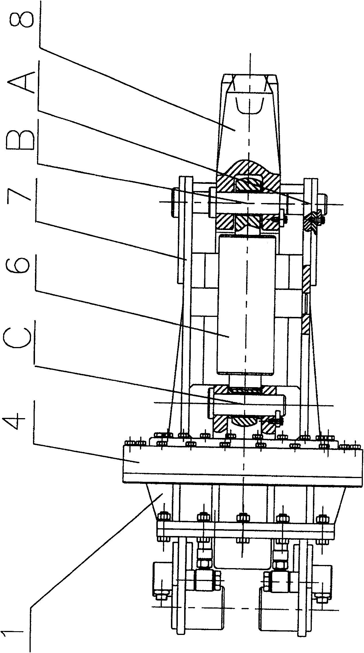 Static pressure tong-type fire door cleaning method and cleaner thereof