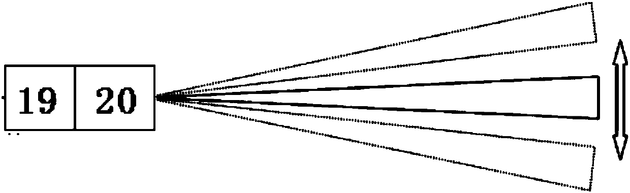 Laser radar detection system based on AFS