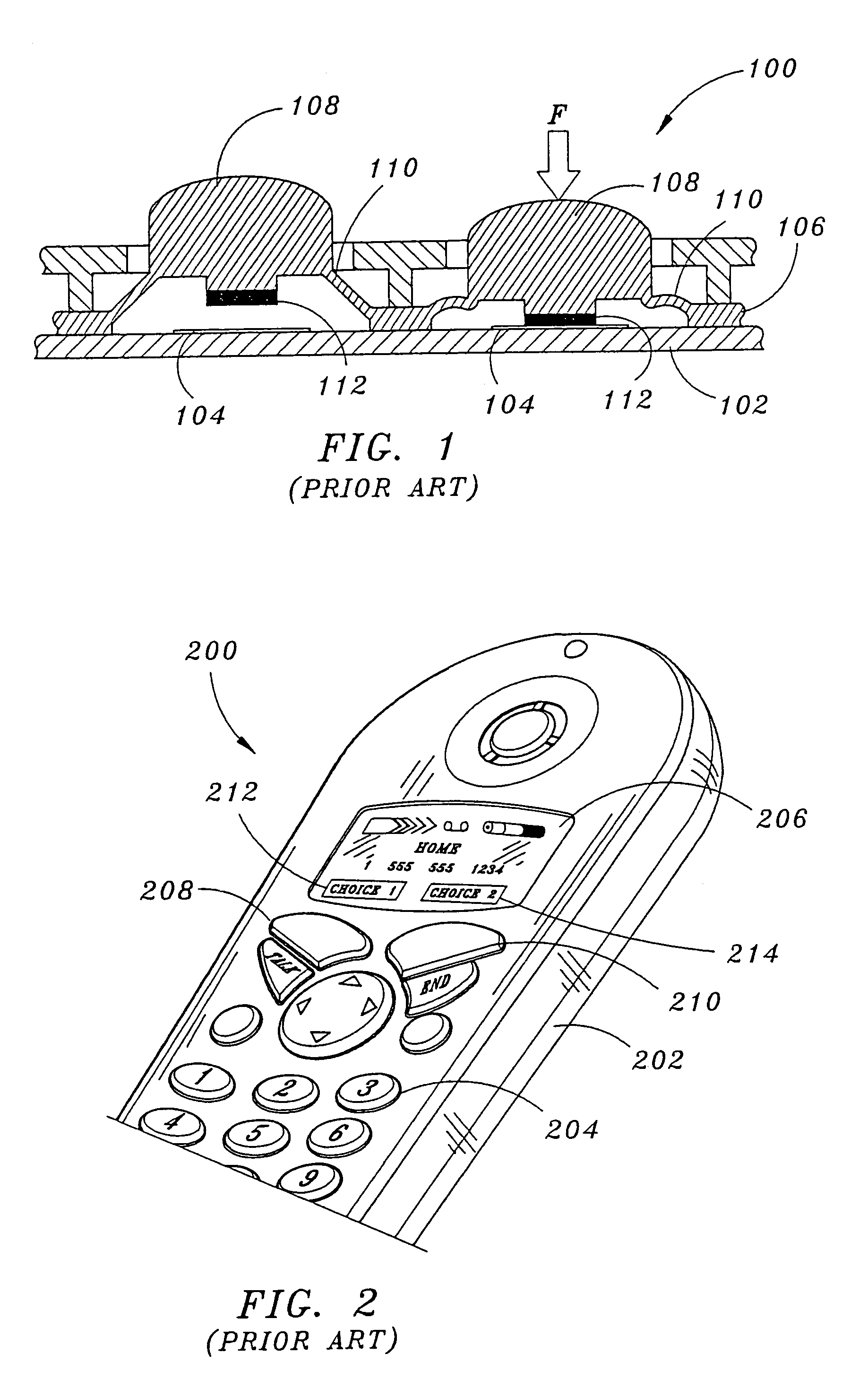 Keypad assembly