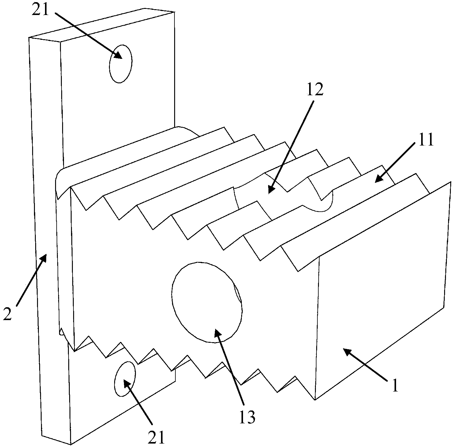 Self-stabilizing cervical interbody fusion cage and manufacturing die and method thereof