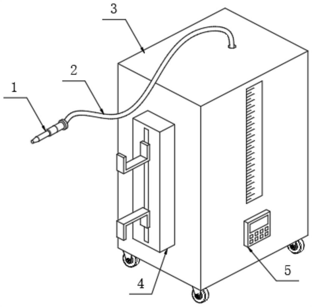 Drainage device for cardiovascular internal medicine department