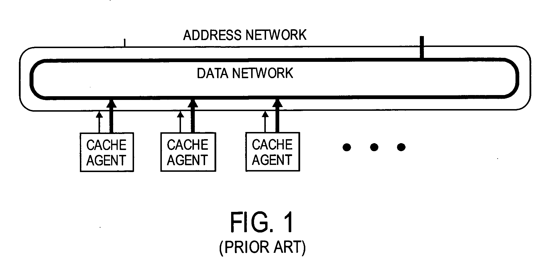 Buffer allocation for split data messages