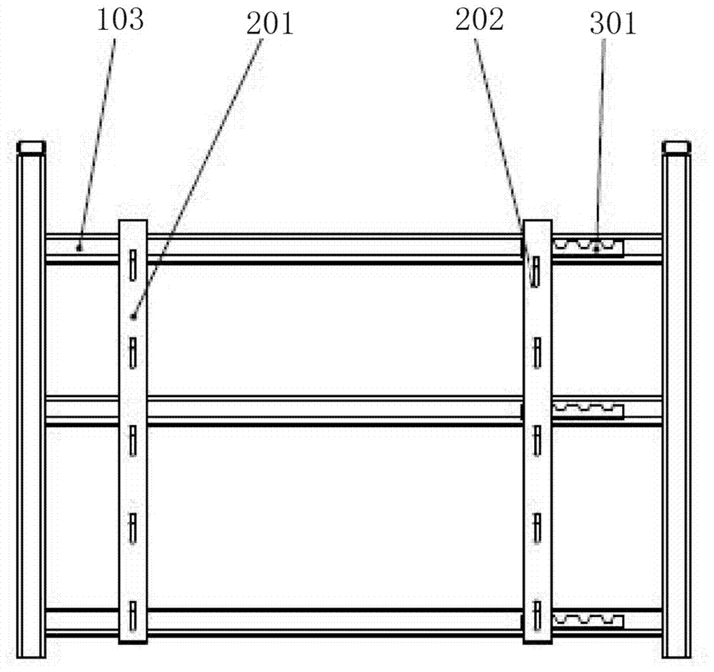 Engine crankshaft storage rack