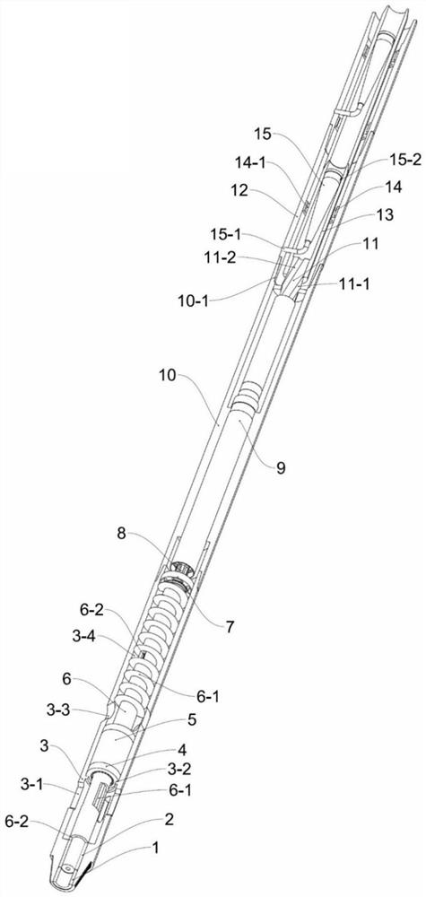 Underground hydraulically-driven spiral-rotational flow coupling tubular separator