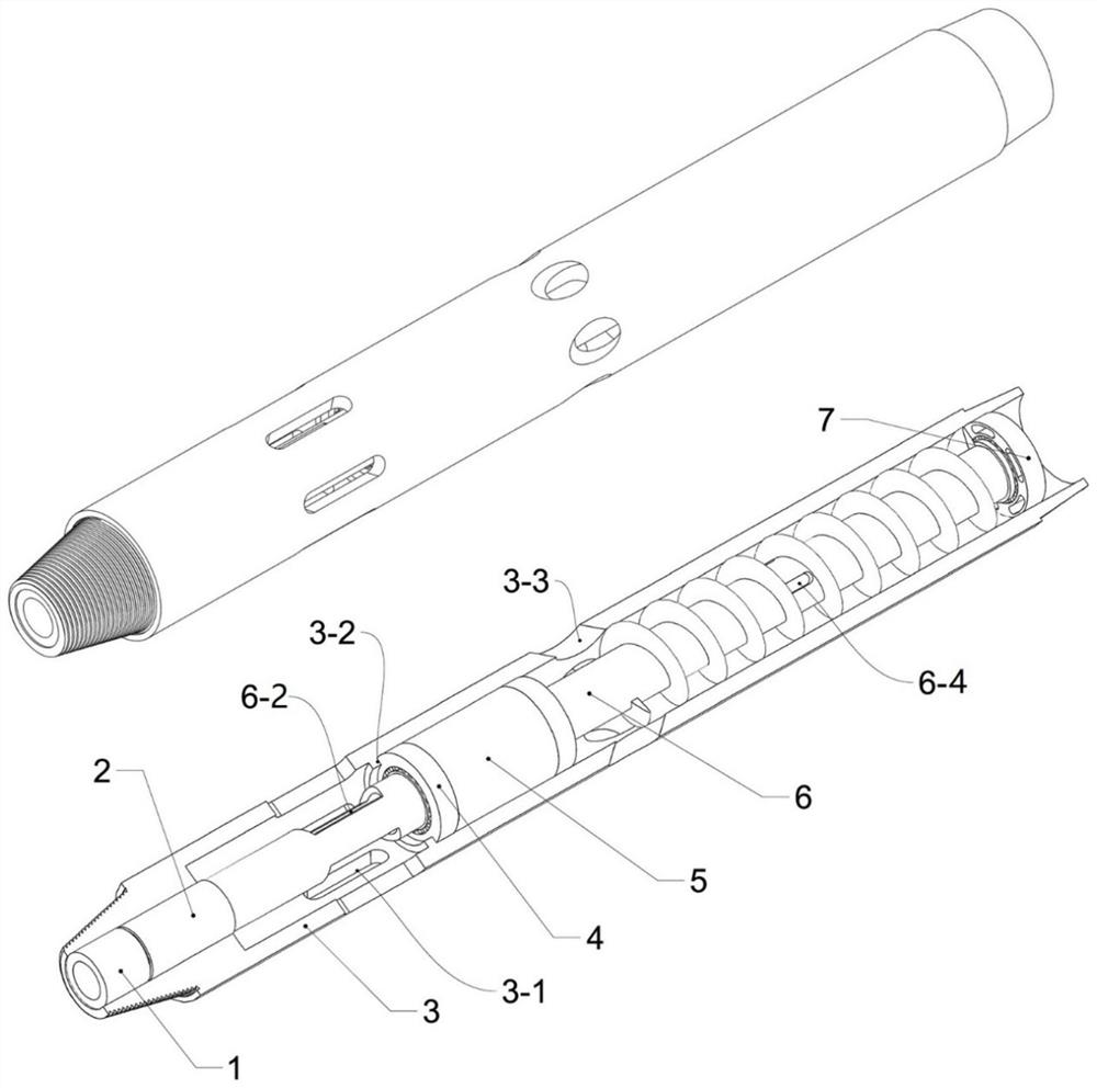 Underground hydraulically-driven spiral-rotational flow coupling tubular separator