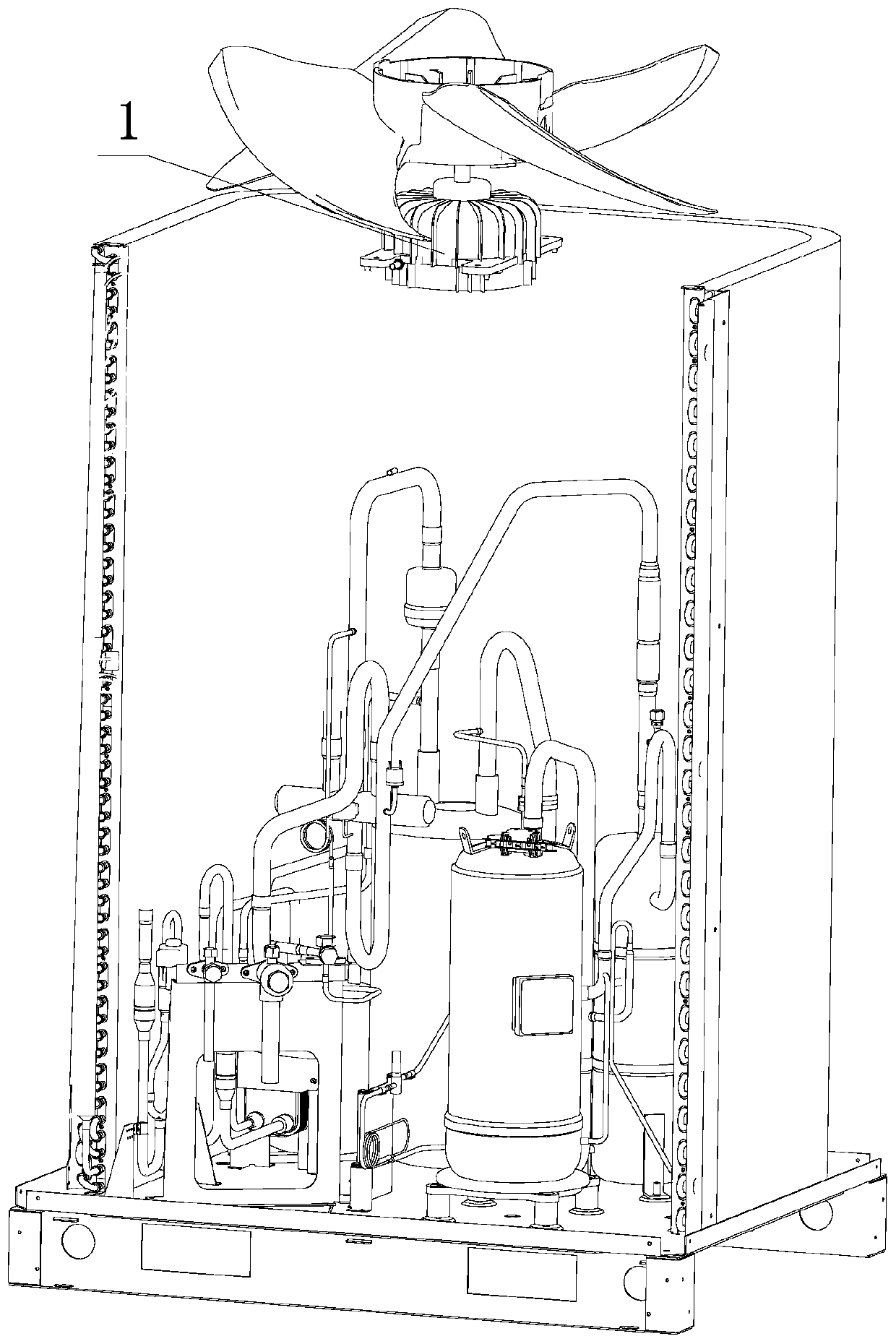 Fan linkage defrosting method of air conditioner