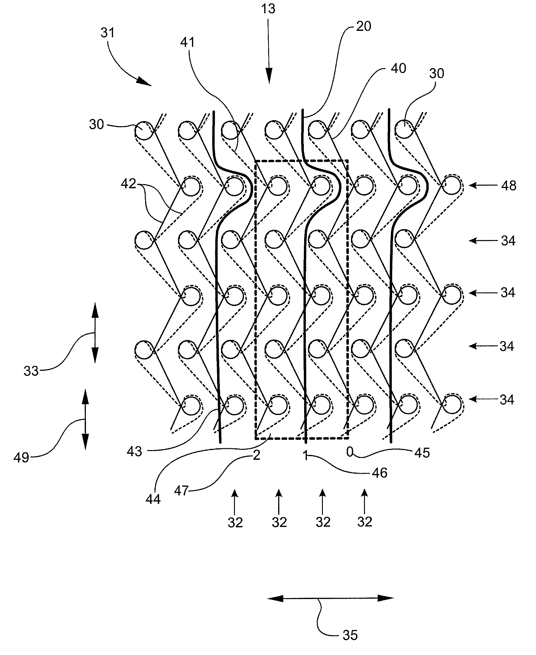 Elongation resistant fabric and devices