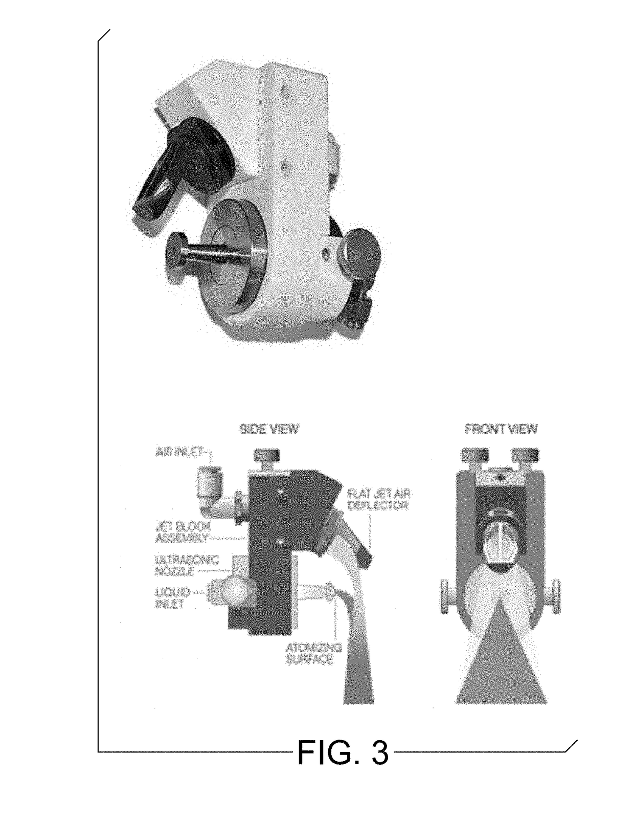 Improved process of ultrasonic spray pyrolysis deposition of one or more electrochromic and/or electrolytic films on a substrate