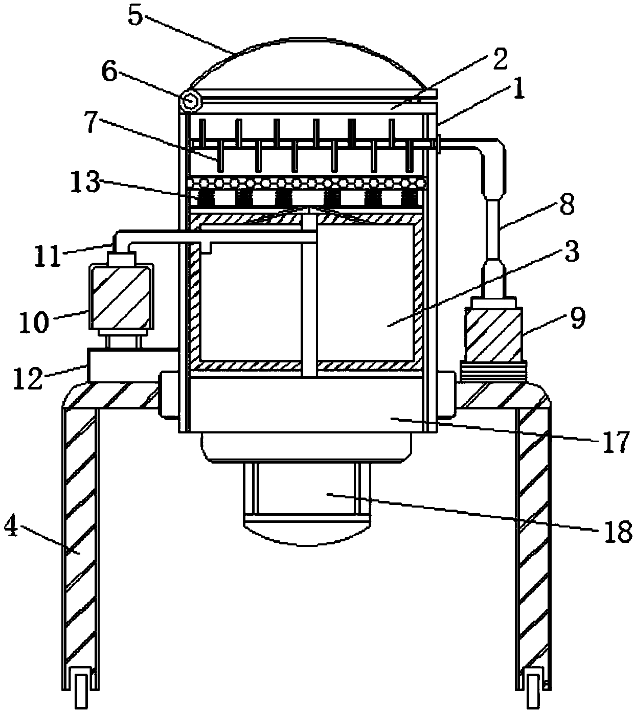 Non-ferrous metal smelting furnace